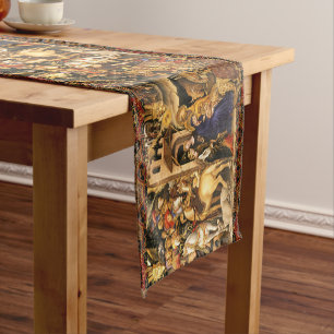 ADORATION OF MAGI Gentile Da Fabriano, Christmas Short Table Runner