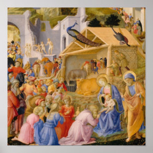 Adoration of Magi Poster