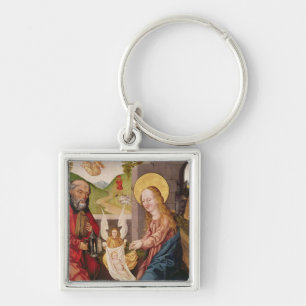 Adoration of the Child Key Ring