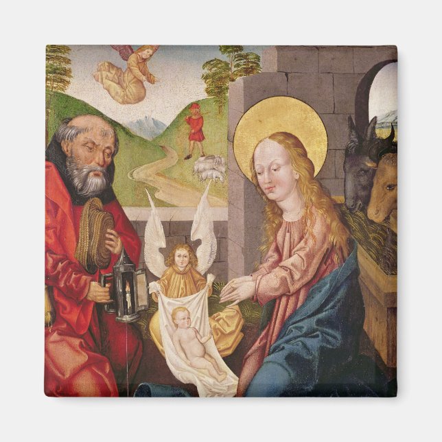 Adoration of the Child Magnet (Front)