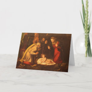 Adoration of the Christ Child Card