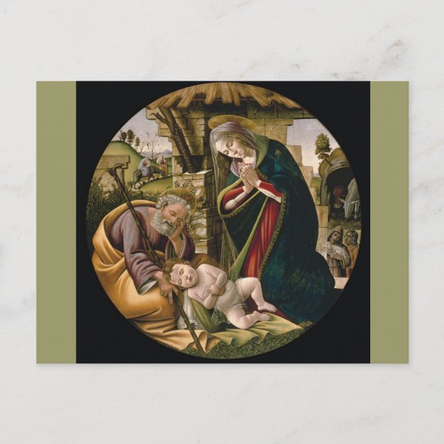 Adoration of the Christ Child Postcard (Front)