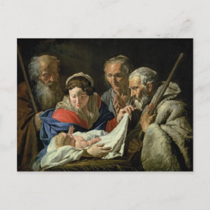 Adoration of the Infant Jesus Postcard