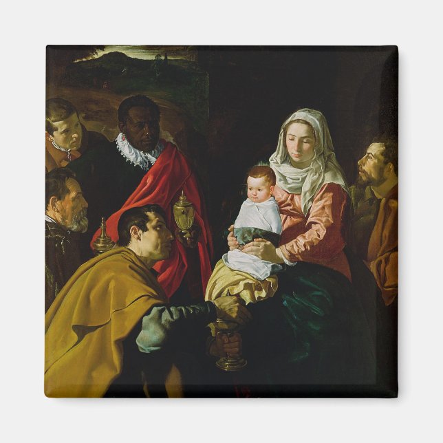 Adoration of the Kings, 1619 Magnet (Front)