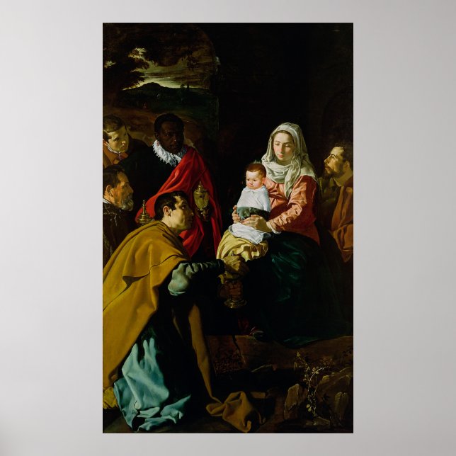 Adoration of the Kings, 1619 Poster (Front)