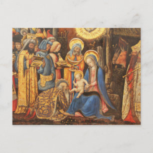 Adoration of the Kings  (Adorazione dei Magi) Postcard