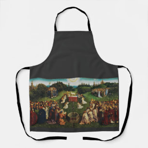 Adoration of the Lamb by Jan van Eyck Apron