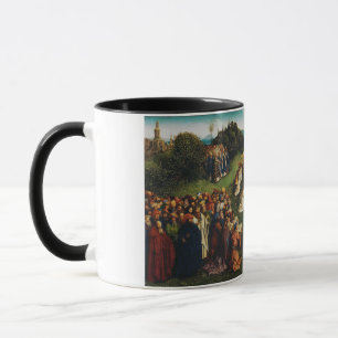Adoration of the Lamb by Jan van Eyck Mug