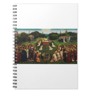 Adoration of the Lamb by Jan van Eyck Notebook
