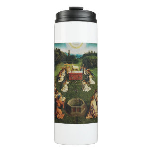 Adoration of the Lamb by Jan van Eyck Thermal Tumbler
