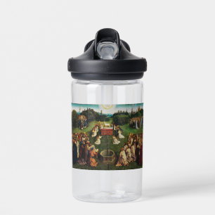 Adoration of the Lamb by Jan van Eyck Water Bottle