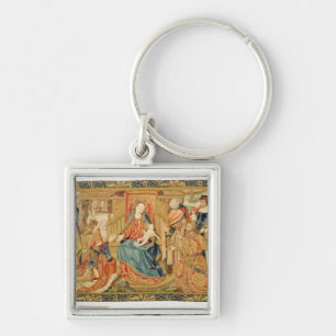 Adoration of the Magi, 15th-16th century Key Ring