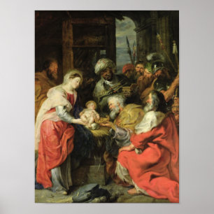 Adoration of the Magi, 1626-29 Poster