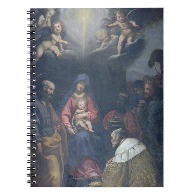 Adoration of the Magi, 1629 (oil on canvas) Notebook (Front)