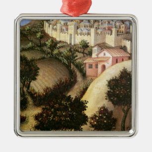 Adoration of the Magi Altarpiece Metal Tree Decoration