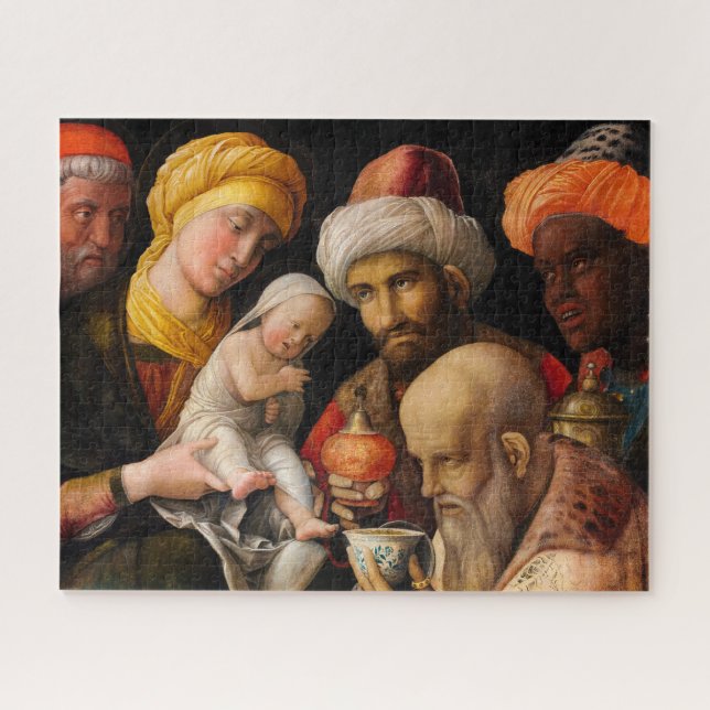 Adoration of the Magi by Andrea Mantegna Jigsaw Puzzle (Horizontal)