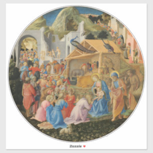 Adoration of the Magi by Fra Angelico and Filippo 