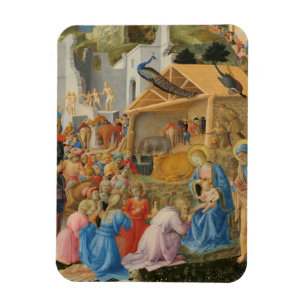 Adoration of the Magi by Fra Angelico and Filippo Magnet