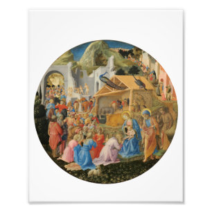 Adoration of the Magi by Fra Angelico and Filippo  Photo Print