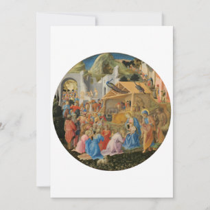 Adoration of the Magi by Fra Angelico and Filippo Thank You Card