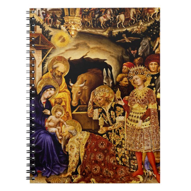 Adoration of the Magi by Gentile da Fabriano Notebook (Front)