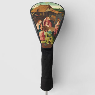 Adoration of the Magi by Hieronymus Bosch Golf Head Cover