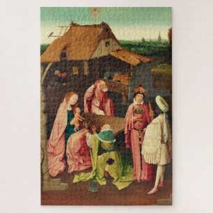 Adoration of the Magi by Hieronymus Bosch Jigsaw Puzzle