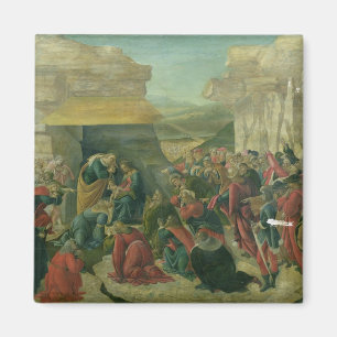Adoration of the Magi, c.1480 (tempera on panel) ( Magnet