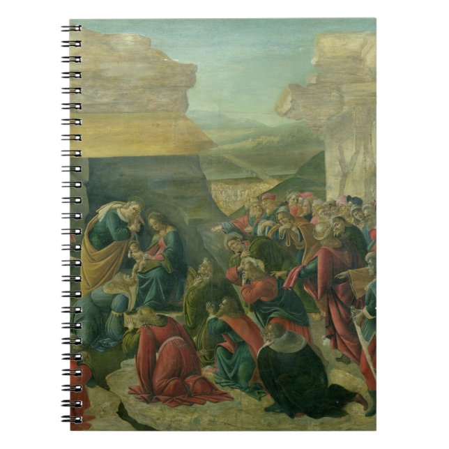 Adoration of the Magi, c.1480 (tempera on panel) ( Notebook (Front)
