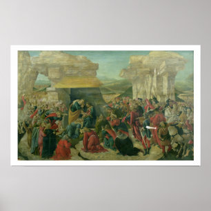 Adoration of the Magi, c.1480 (tempera on panel) ( Poster
