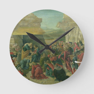 Adoration of the Magi, c.1480 (tempera on panel) ( Round Clock