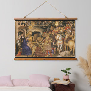 Adoration of the Magi Christian Religious Art Hanging Tapestry