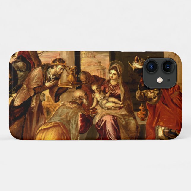 Adoration of the Magi - Greco Case-Mate iPhone Case (Back (Horizontal))