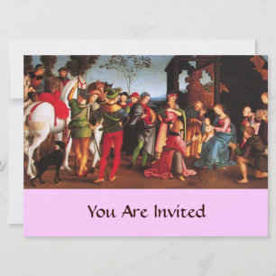 ADORATION OF THE MAGI INVITATION