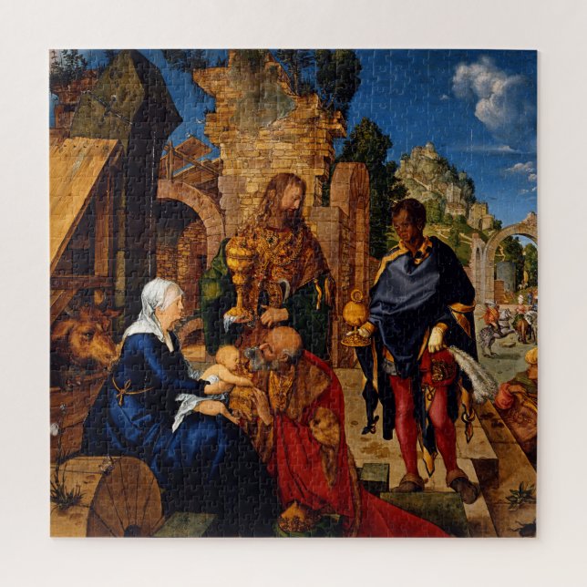 Adoration of the Magi Jigsaw Puzzle (Vertical)