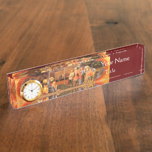 ADORATION OF THE MAGI NAMEPLATE