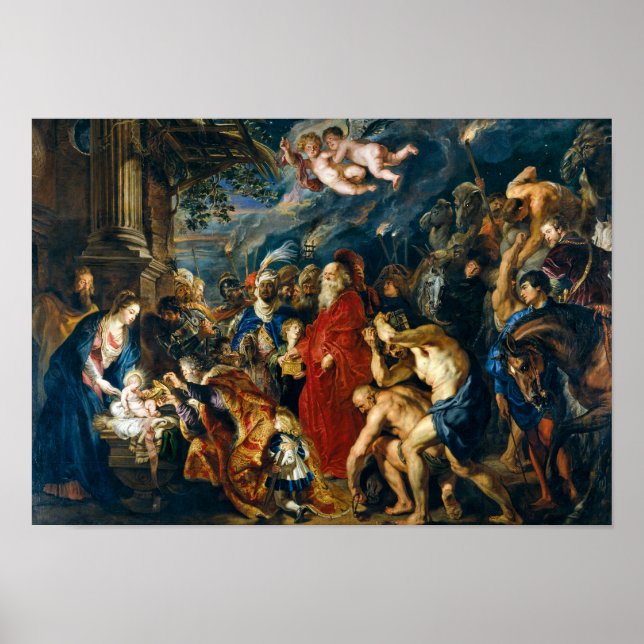 Adoration of the Magi | Peter Paul Rubens | Poster (Front)