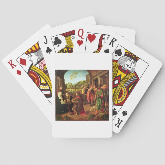 Adoration of the Magi Playing Cards (Back)
