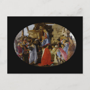 Adoration of the Magi Postcard