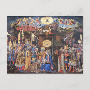 Adoration of the Magi Postcard