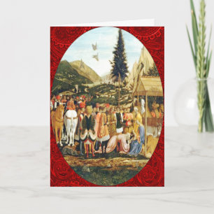 Adoration of the Magi Sacred Art Christmas Holiday Card