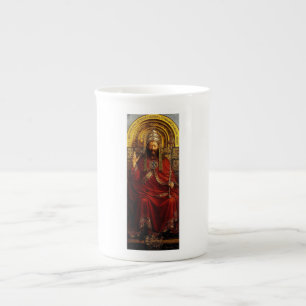 Adoration of the Mystic Lamb by Jan van Eyck Bone China Mug