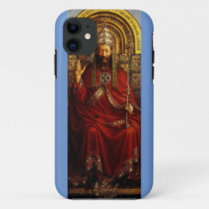 Adoration of the Mystic Lamb by Jan van Eyck iPhone 11 Case