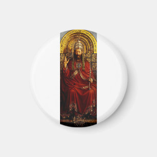 Adoration of the Mystic Lamb by Jan van Eyck Magnet