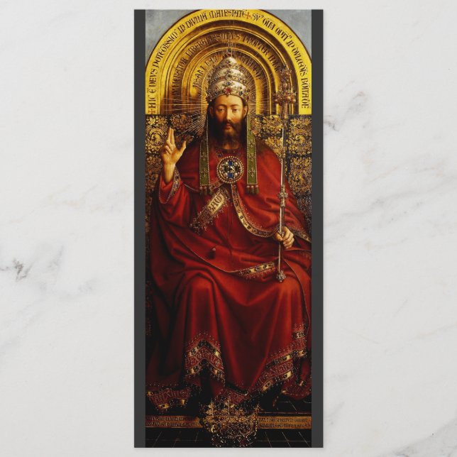 Adoration of the Mystic Lamb by Jan van Eyck Program (Front)