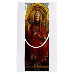 Adoration of the Mystic Lamb by Jan van Eyck Small Gift Bag