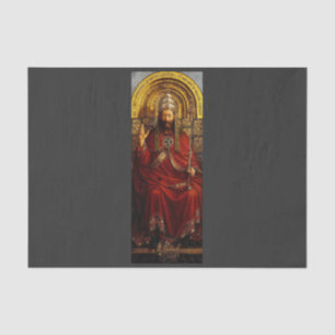Adoration of the Mystic Lamb by Jan van Eyck Tissue Paper