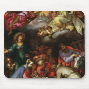 Adoration of the Shepherds, 1612 Mouse Pad