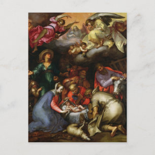 Adoration of the Shepherds, 1612 Postcard