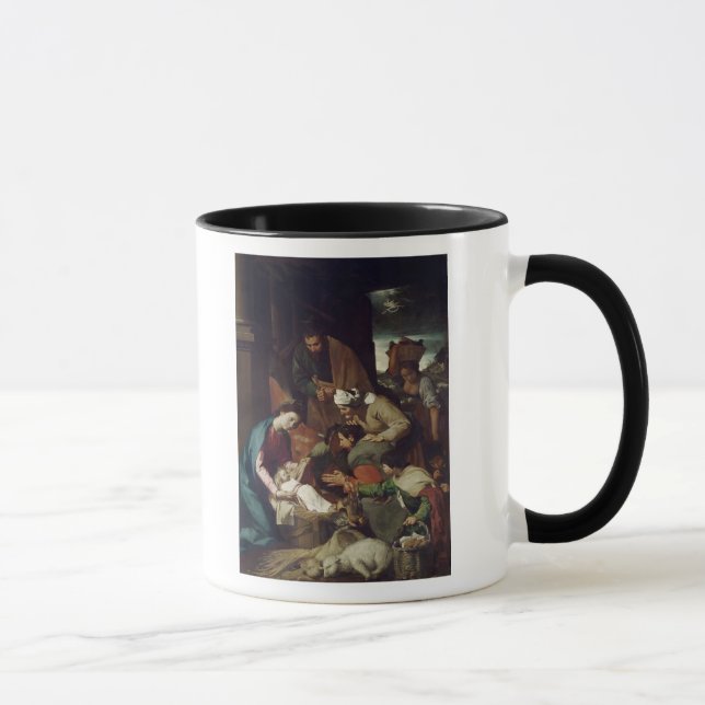 Adoration of the Shepherds, 1630 Mug (Right)